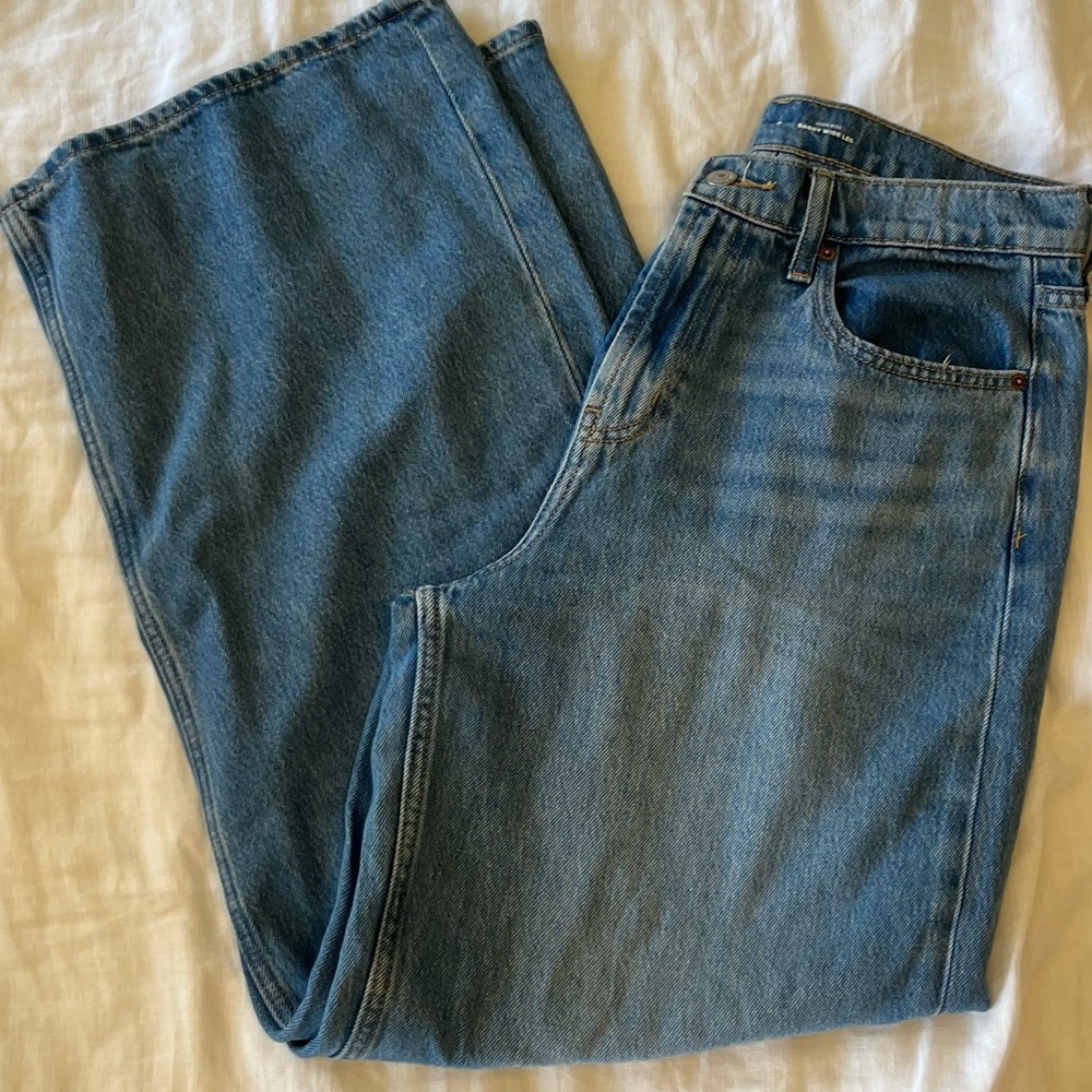 Old Navy Jeans Baggy wide leg sz 8